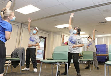 Healthy Living Institute at UMC class