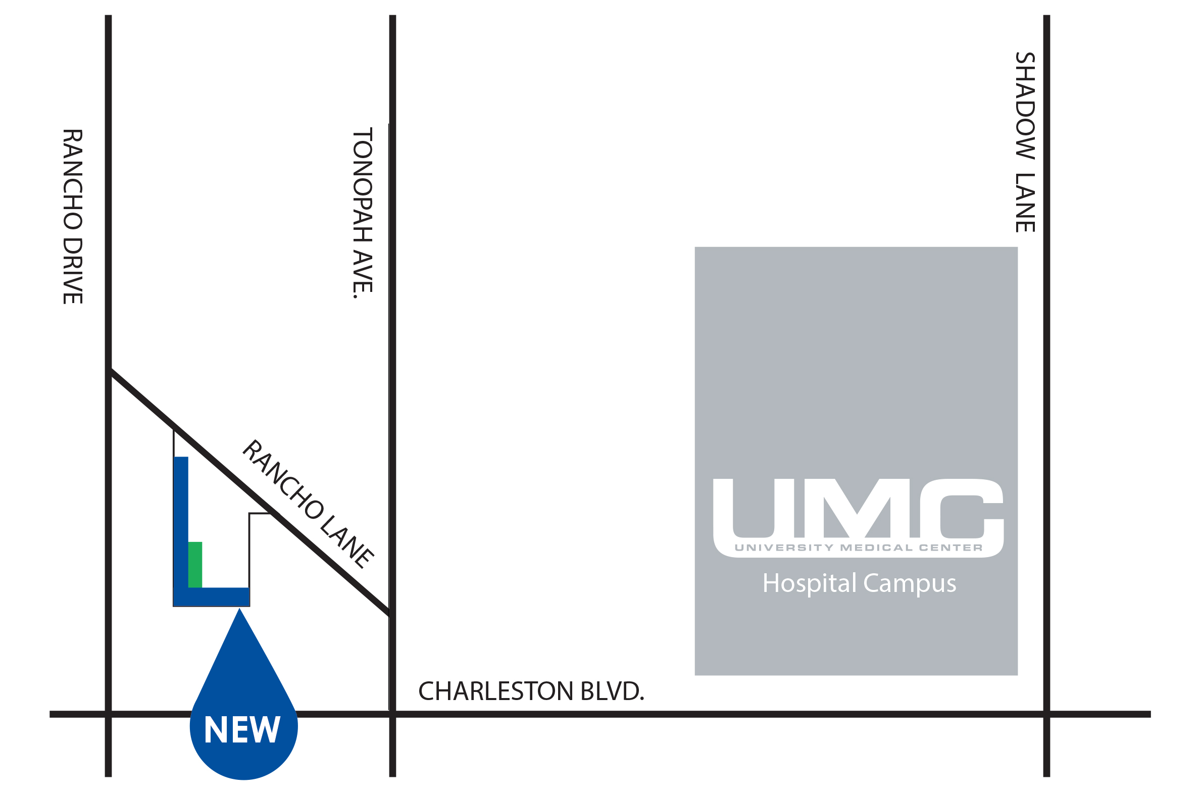 UMC Medical Records Map